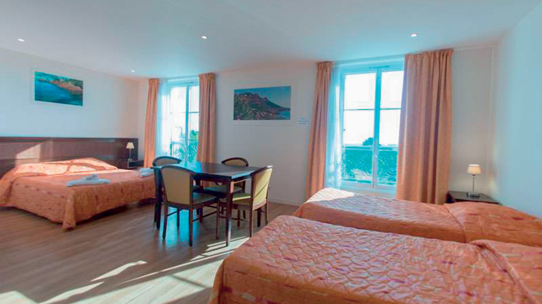 chambre de la Villa Clythia