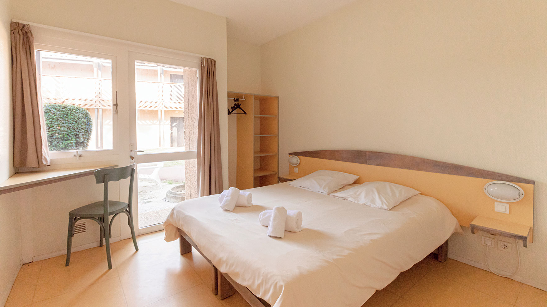 Chambre à Lacanau 4 à 5 personnes