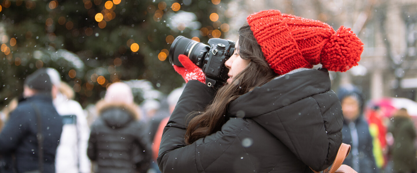 Prise de vue festivité