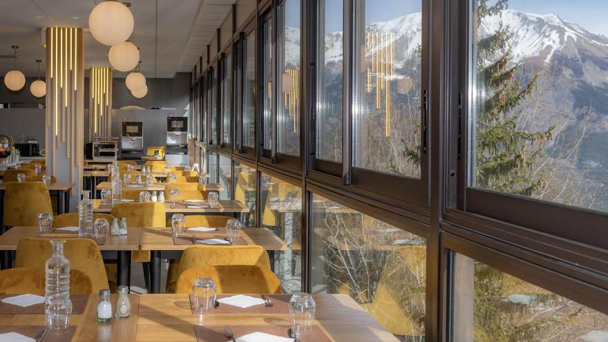 Vue depuis le restaurant