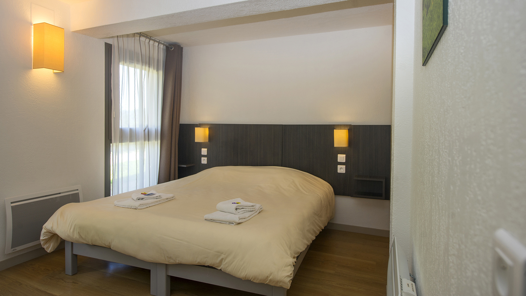 Chambre au village vacances de VTF Soultzeren