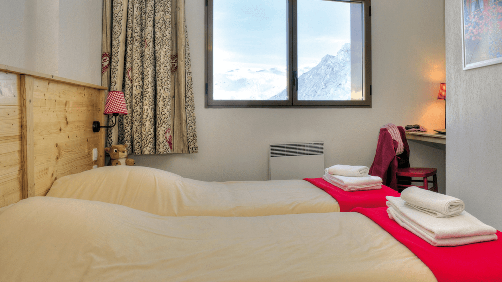 Chambre à VTF l'Alpe d'Huez