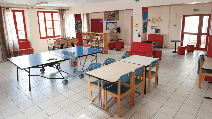 Ping pong babyfoot salle animation