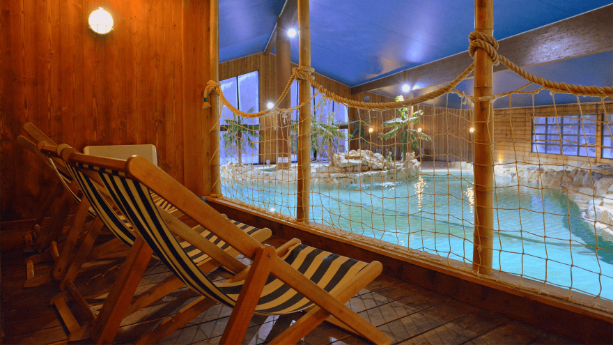 Vacances d'hiver avec piscine