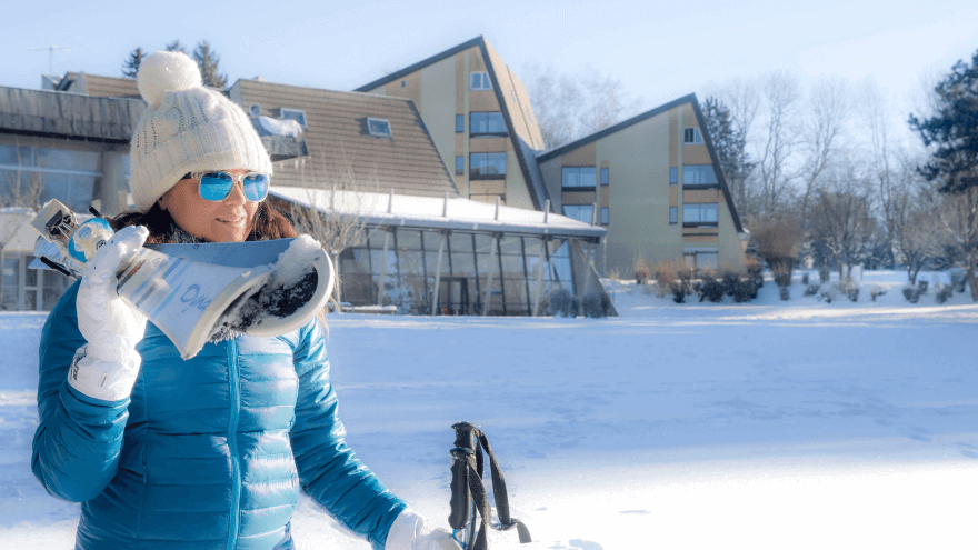 VTF St Sauves départ ski